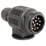 HP Autozubehör 28252 Trailer connector 13-pin plug Plastic Push-Fit Systems