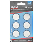 Hycell 1516-0248 Button Cell Cr2430 3V Lithium Non-Rechargeable Battery