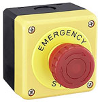 Idec FB1W-YW1B-V4E02R-Y0 FB Series Kill switch Yellow IP65 Emergency button