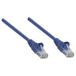 Intellinet 350723 Network cable patch CAT 6A Blue 0.50 m Halogen-free