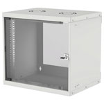 Intellinet 714167 Basic Line 9U 19in wall cabinet grey-white RAL 7035