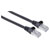 Intellinet 736855 Network cable CAT 6A 10m Black Halogen-free Metal foil