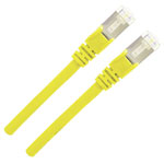 Intellinet 740890 Network cable CAT 6A S/FTP Yellow 3m Halogen-free Shielded