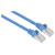 Intellinet 740913 RJ45 Network Cable CAT 6A 3m Blue Metal Foil Braided Shield
