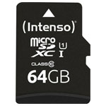 Intenso 3424490 Microsdxc Card 64Gb Class 10 Uhs-I Waterproof
