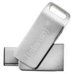 Intenso 3536491 cMobile Line USB stick 128 GB Silver USB C USB A 3.2 1st gen