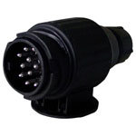 IWH 10208 Trailer connector 13-pin socket to plug Plastic Push-Fit Systems