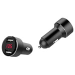 IWH 019062 USB Charger Dual With Voltage Display Max Load 4800 Ma 12 24V DC