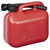 IWH 087696 Fuel Cans 20L Petrol Durable Design Red Metal Construction