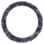 IWH 102705 Steering wheel cover Natural sheep skin Anthracite 35-41 cm