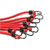 IWH 79405 Bungee Cord Luggage Straps 8 mm X 800 mm Elastic Straps