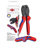 Knipex 00 31 31 V01 SB Cable strippers set Blue Plastic Efficient stripping