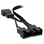 Kolink PGW-AC-KOL-048 PC fan Y cable 4-pin to 3x 4-pin 0.35 m Black