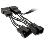 Kolink PGW-AC-KOL-049 PC fan Y cable 4-pin Black 0.35 m