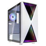 Kolink VOID X ARGB PC casing White  Gaming console ready  High airflow design