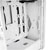 Kolink VOID X ARGB PC casing White  Gaming console ready  High airflow design