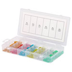 KS Tools 970.0280 Car mini blade-type fuses 5-30A 120 parts