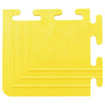 Kunzer 7GBEV Ecke PP Gelb Workshop floor corners Yellow PP 105 x 92 x 7 mm