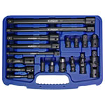 Kunzer 7VAS18 Socket Wrench Set Extension Durable High-Quality Nan Design