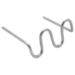 Kunzer 800AKRR-S08 S-Klammern Clips 0.8mm 14.5x0.8x15mm