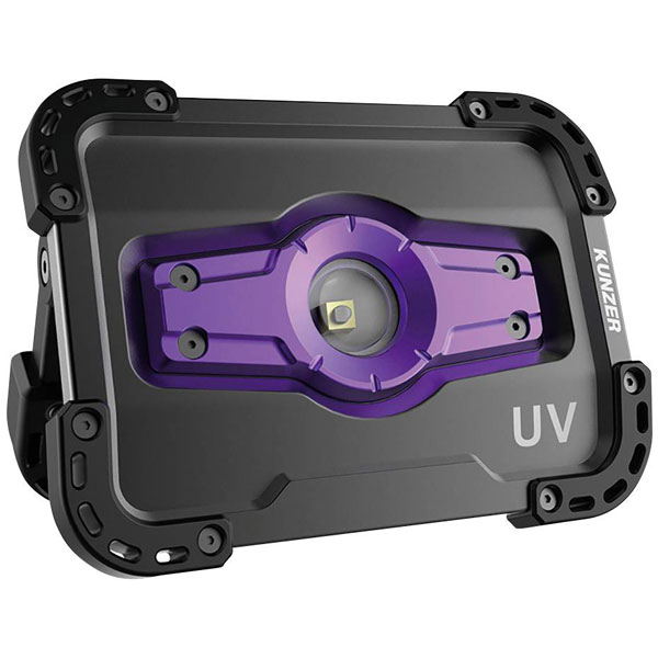 Kunzer PL-2 UV Spotlight LED UV bulb rechargeable 400 lm inspectio...