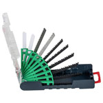 kwb 109180 Jigsaw blade set 10-piece 10 pcs saw blades for Jigsaw