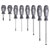 kwb 141195 Screwdriver set 8-piece with various sizes for versatile use
