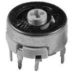 KYOCERA/AVX 3011503601 Wire-wound pot Mono 2 W 50 Ω  Rotary Potentiometer