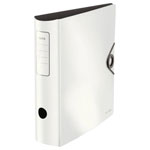 Leitz 10471001 Folder Active Solid A4 White Spine 82mm 2 Brackets