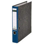 Leitz 10505035 Folder A4 52 mm Blue Paste Paper 2 Brackets Filing