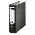 Leitz 10700000 Folder A4 80mm Spine Black Paste 2 Brackets Filing