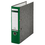 Leitz 10805055 Folder A4 80 mm Spine Green Paste Paper 2 Brackets