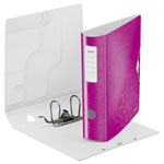 Leitz 1106-00-23 Folder Wow A4 82 mm Spine Pink Metallic 2 Brackets