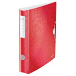 Leitz 11070026 Folder A4 65Mm Spine Red 2 Brackets Standard Filing