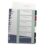 Leitz 1236-00-00 Style Index A4 Polypropylene Multicolour 6 Dividers