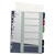 Leitz 1236-00-00 Style Index A4 Polypropylene Multicolour 6 Dividers
