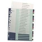 Leitz 1239-00-00 Style Index A4 1-20 Multicolour Polypropylene 20 Dividers