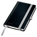 Leitz 44911094 Notebook Squared Satin black 80 sheets A6 Paper