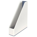 Leitz 53621001 WOW Duo Magazine file A4 C4 White Grey Polystyrene 1 pc
