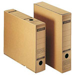 Leitz 6084-00-00 Box File 70 x 325 x 265 mm Corrugated Cardboard Ecru Brown