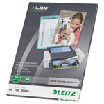 Leitz 7485 Laminate sheet A3 80 micron glossy 100 pcs