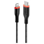 LINDY 31287 USB cable USB 2.0 Lightning to USB-C Black 2m