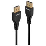 LINDY 36463 DisplayPort cable DisplayPort plug Black 3 m Audio & Visual Cables
