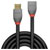 LINDY 36477 HDMI Cable extension Anthracite Black Red 2m 4K UHD Gold Connector