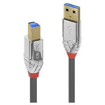 LINDY 36662 USB cable USB 3.2 Gen 1 USB-A to USB-B 2m Grey