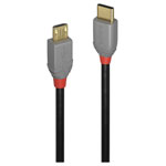 LINDY 36891 USB 2.0 Cable USB-C to Micro-B 1m Black Grey