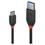 LINDY 36914 USB cable USB 3.2 Gen 1 USB-C to USB-A Black 0.15 m