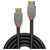 LINDY 36966 HDMI Cable Black Anthracite 7.50m Gold Plated Connectors