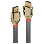 LINDY 37602 Cable HDMI-A plug HDMI-A plug 2m Grey 8K UHD Monitor Cable