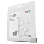 LINDY 40438 LINDY USB-C Socket Lock Set Green 10-Piece Set No Keys
